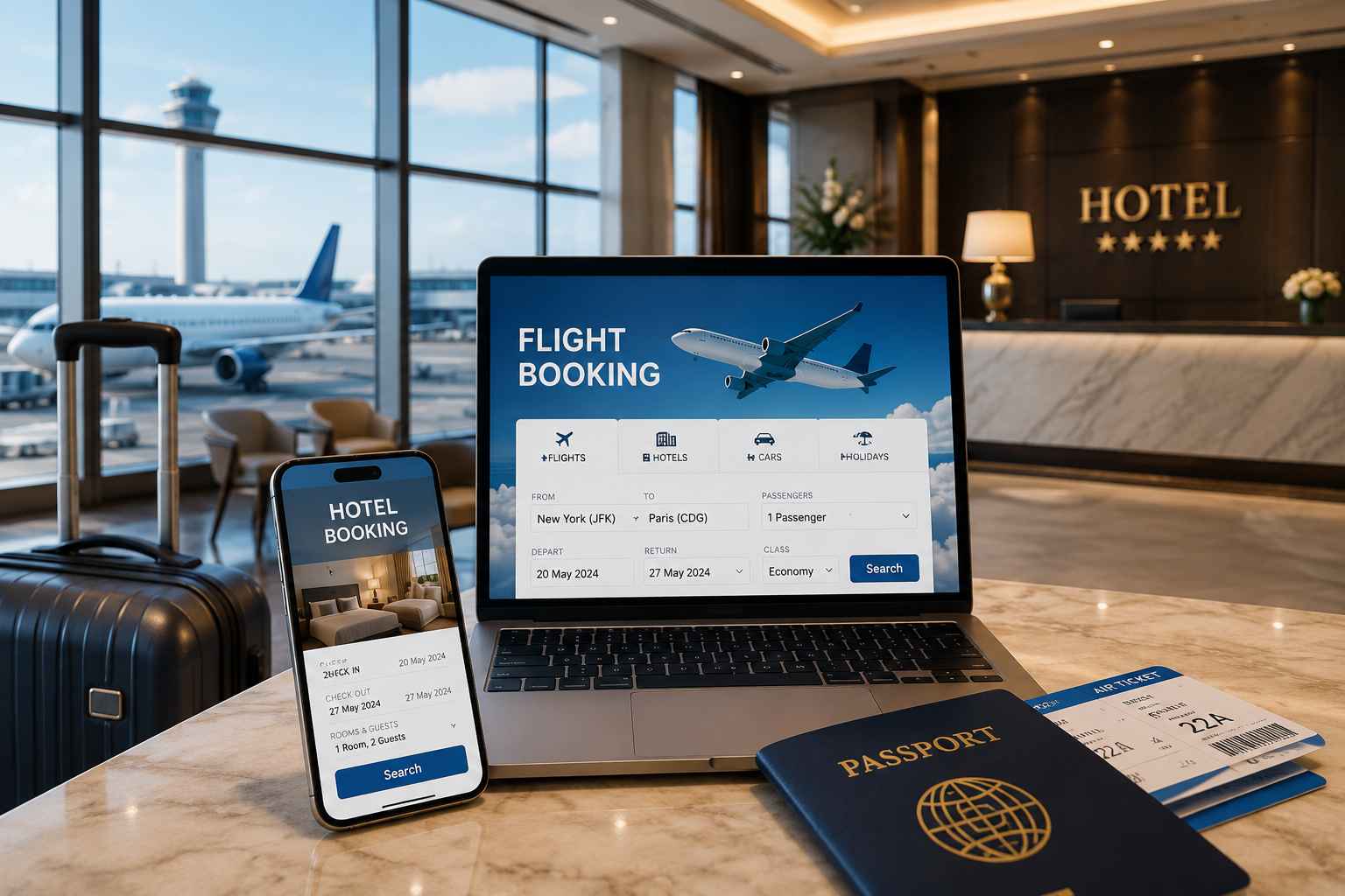 Ticket And Hotel Booking