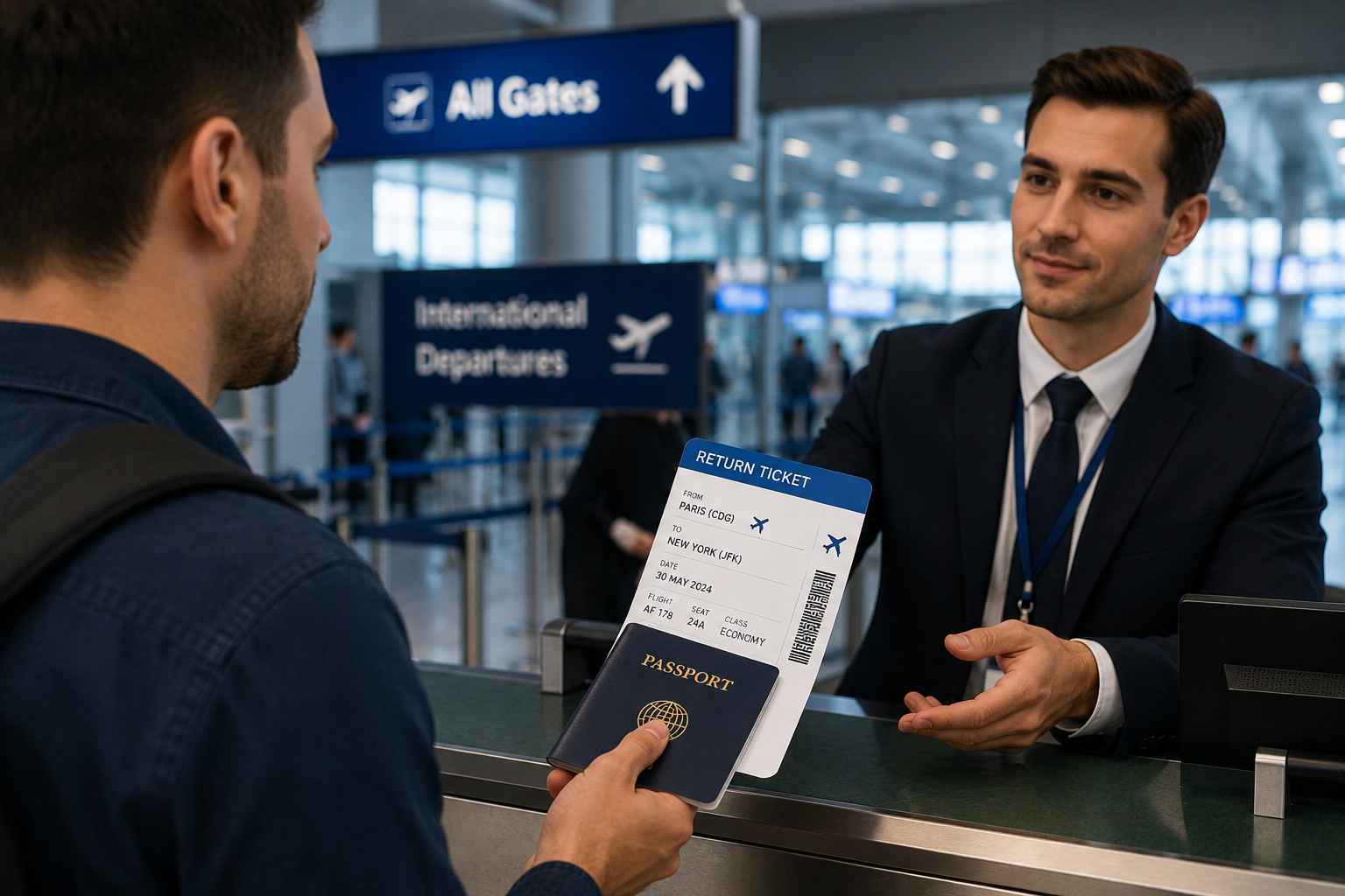Airport Return Ticket